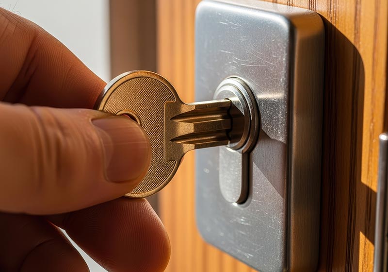 Manipuler avec douceur sa clé